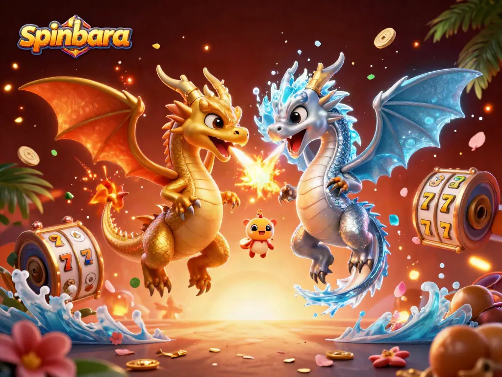 Experience the excitement of spinbara with dynamic slot elements and enchanting dragons.